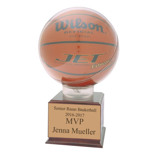 Basketball Holder on Pedestal