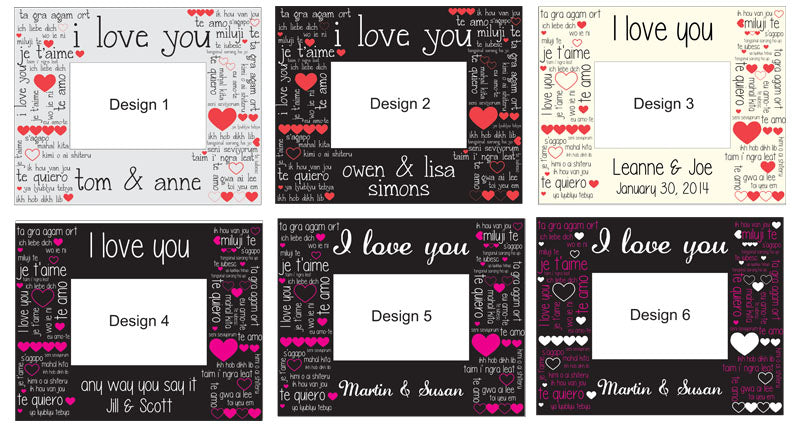 Love Language Frame