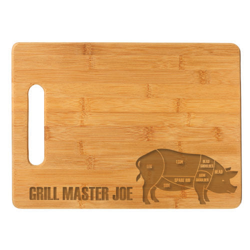 Cuts Of Pork Cutting Board
