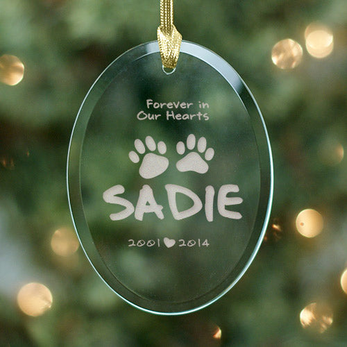 Forever Hearts Pet Ornament