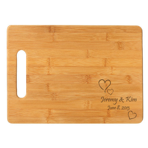 Hearts Cutting Board