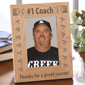 Baseball #1 Coach Frame