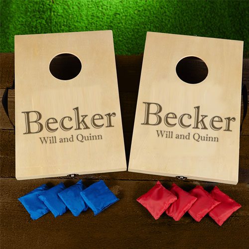 Last Name Mini Bag Toss Game S3