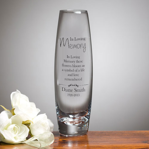 Memorial Bud Vase – Engraved Gift Collection