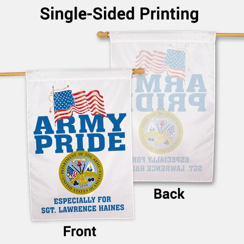 Military Pride House Flag