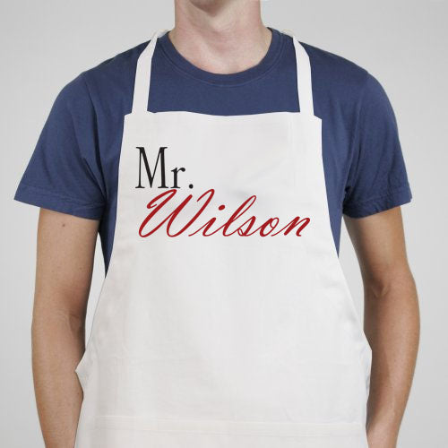 Mr Mrs Apron