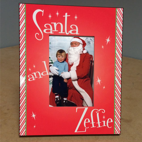 Santa & Me Frame
