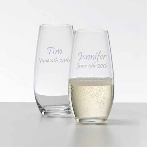 Stemless Champagne Flute