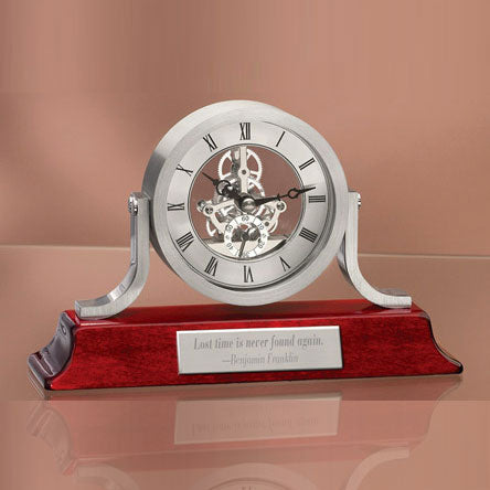 Gear Mantel Clock