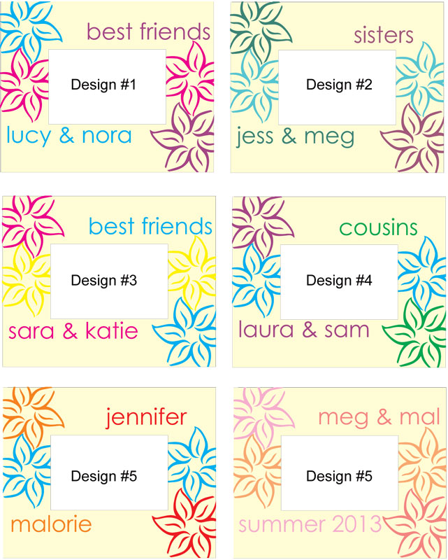 Color Flower Frame