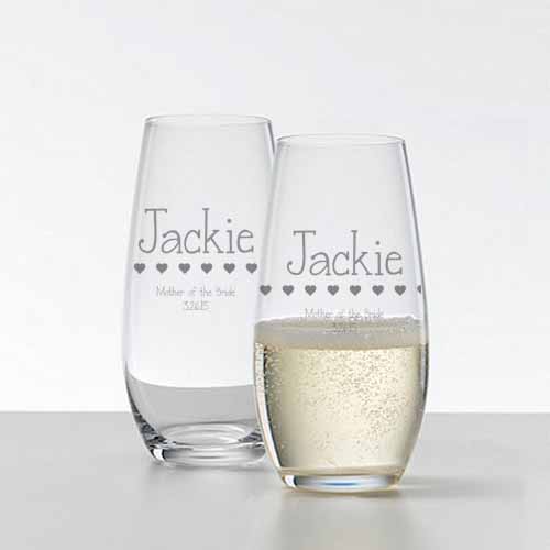 Wedding Party Champagne Flute