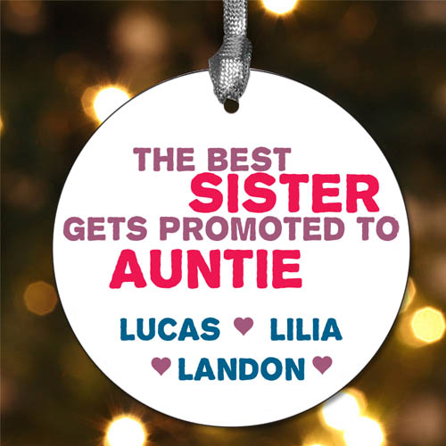 Best Sister Ornament