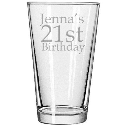 Birthday Pint Glass