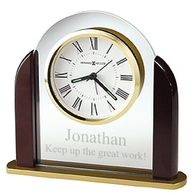 Derrick Table Clock