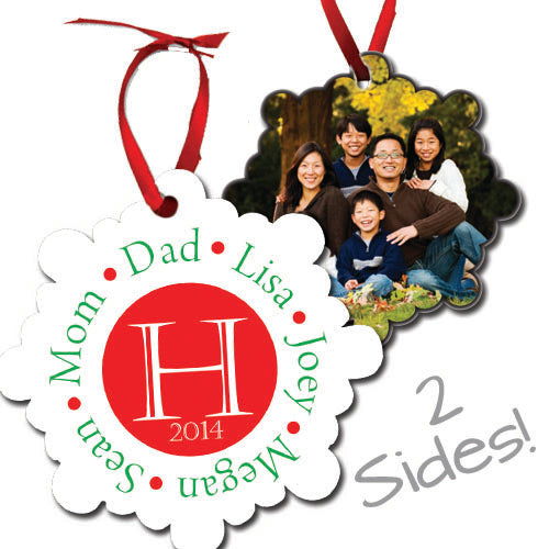 Family Names Ornament