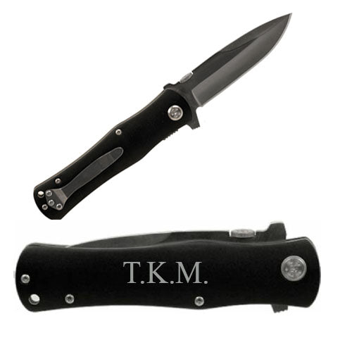 Black Handle Knife