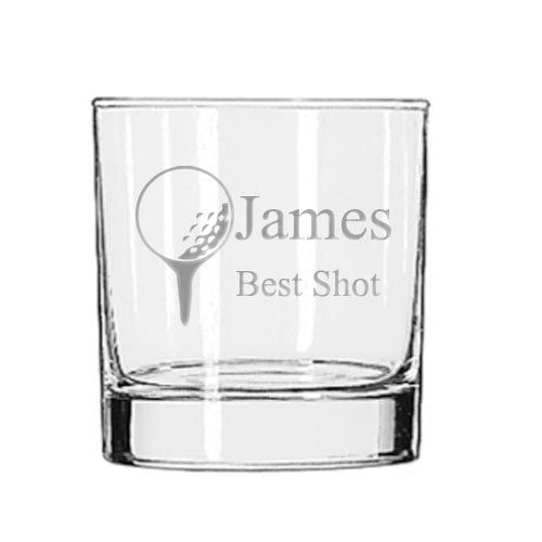Golf Rocks Glass