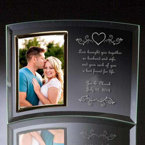 Heart Vine Glass Frame