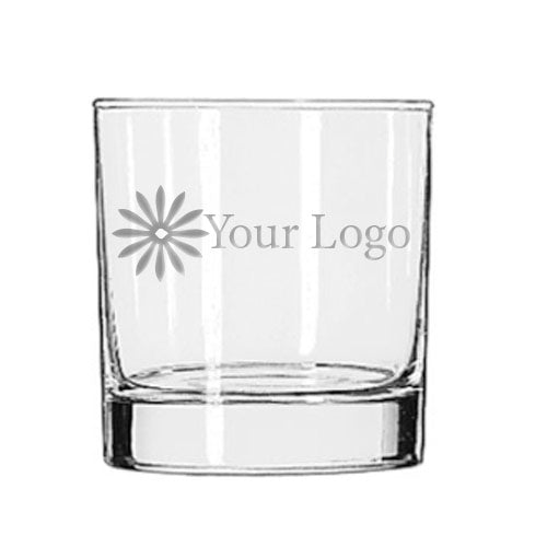 Logo Rocks Glass