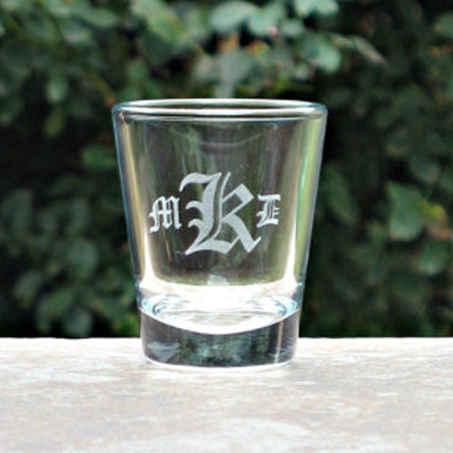 Monogram Shot Glass