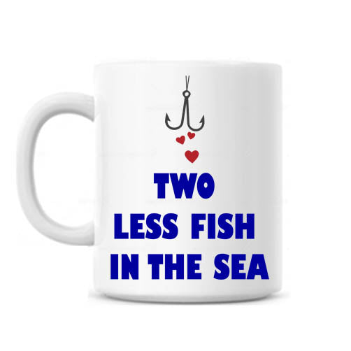 Two Less Fish Mug