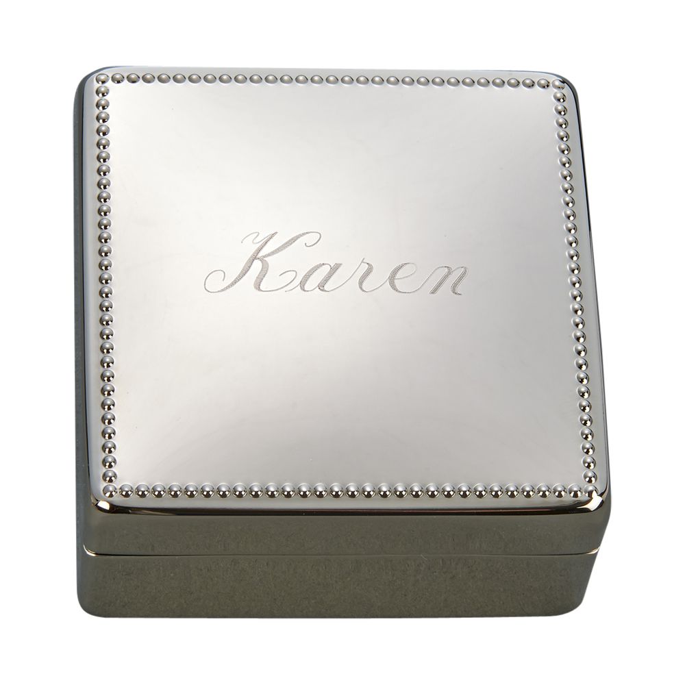 Square Beaded Box
