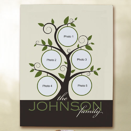 Photo Family Tree Canvas