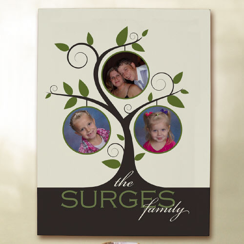 Photo Family Tree Canvas
