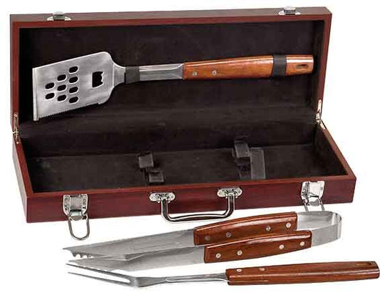 Rosewood BBQ Set