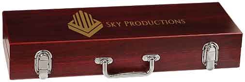 Rosewood BBQ Set