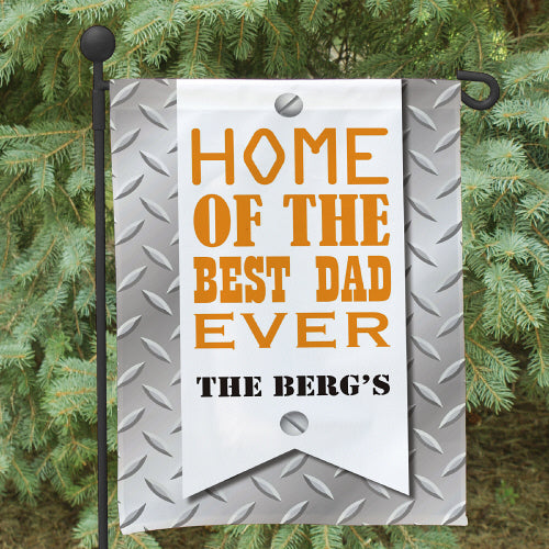 Best Dad Garden Flag