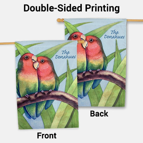 Birds House Flag