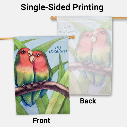 Birds House Flag