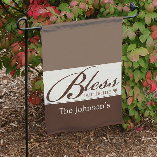 Bless Our Home Garden Flag