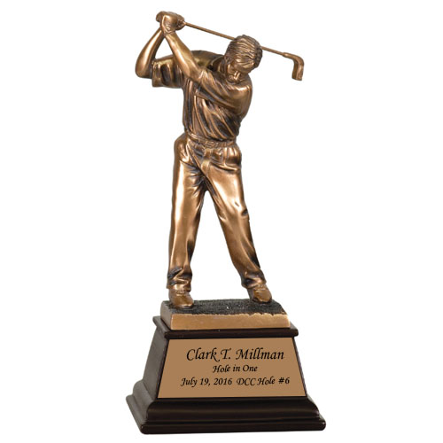 Swinging Golf Figure