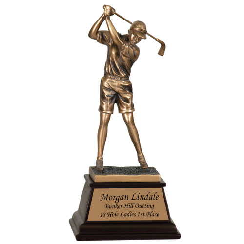 Swinging Golf Figure
