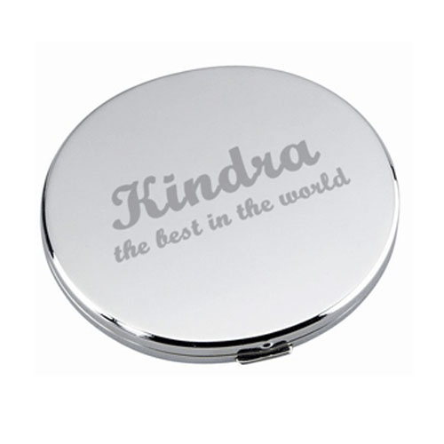 Oval Compact Mirror