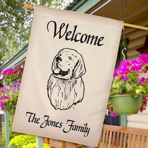 Dog Breed House Flag