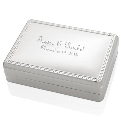 Double Velvet Jewelry Box