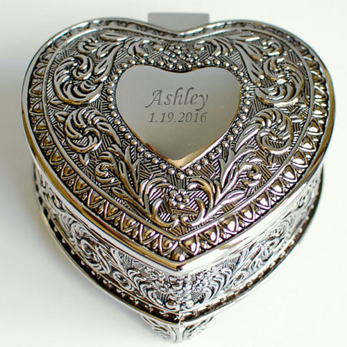 Genoa Heart Jewelry Box