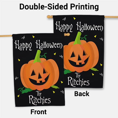 Halloween House Flag