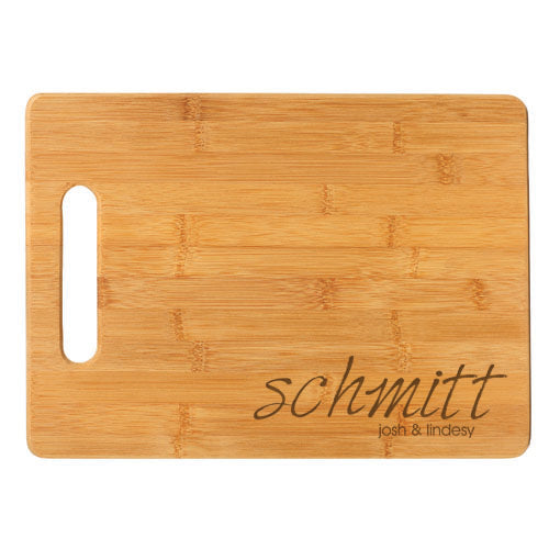 Handwritten Cutting Board