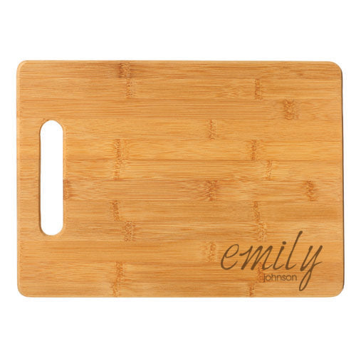 Handwritten Cutting Board