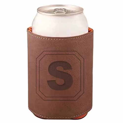 Initial Leather Beverage Holder S1