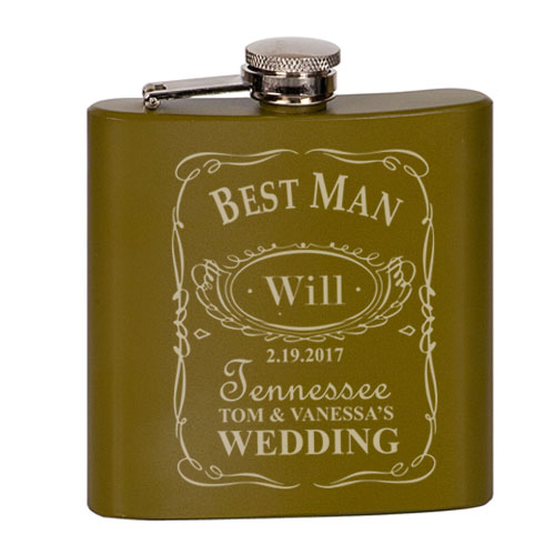 JD Wedding Flask Style 02