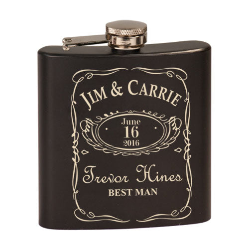 JD Wedding Flask Style 01
