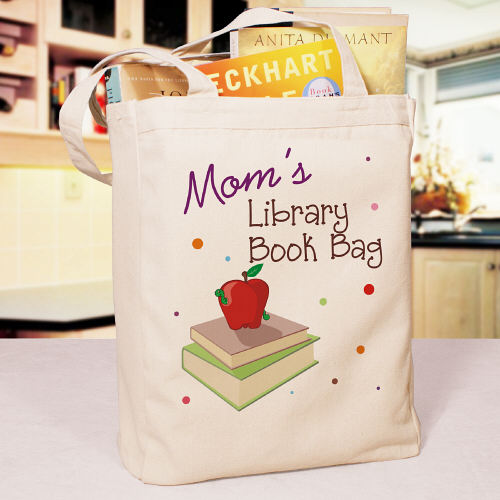Library Books Tote Bag