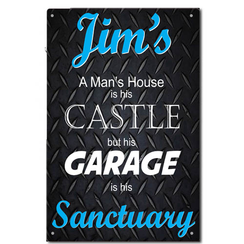 Man Sanctuary Sign