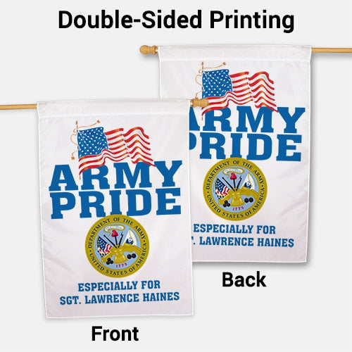 Military Pride House Flag