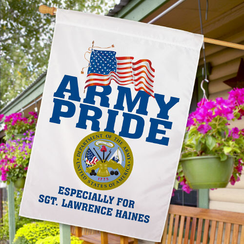 Military Pride House Flag
